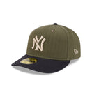 PC 59FIFTY American Herringbone ニューヨーク・ヤンキース クーパーズタウン オリーブ ネイビーバイザー