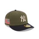PC 59FIFTY American Herringbone ニューヨーク・ヤンキース クーパーズタウン オリーブ ネイビーバイザー