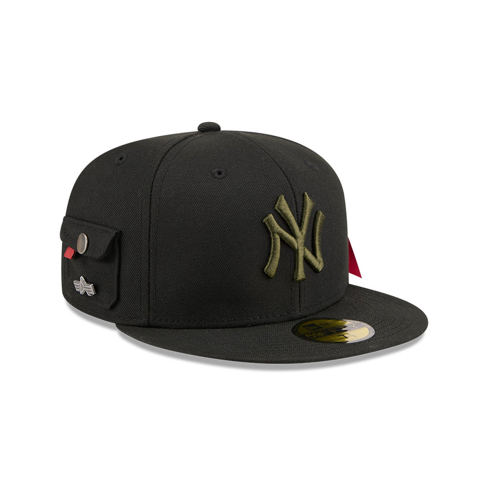 59FIFTY Alpha Industries ニューヨーク・ヤンキース ブラック