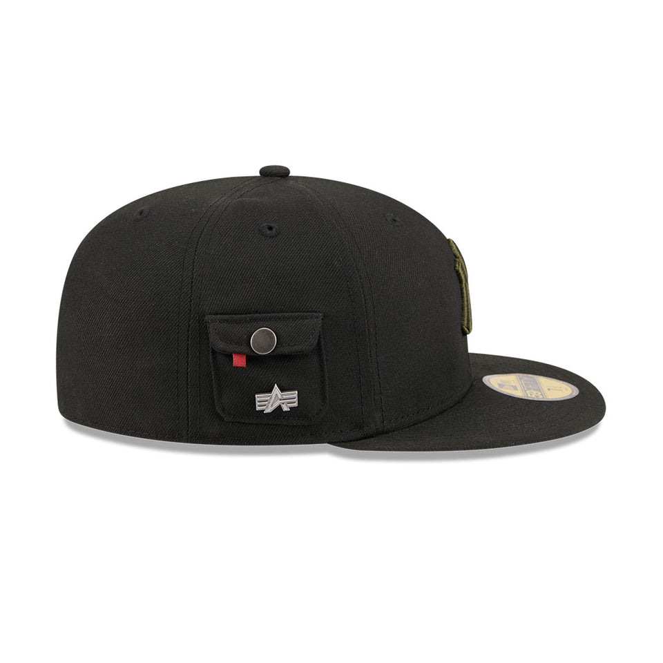 59FIFTY Alpha Industries ニューヨーク・ヤンキース ブラック