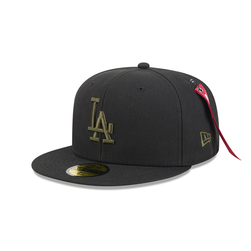 59FIFTY Alpha Industries ロサンゼルス・ドジャース ブラック