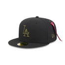 59FIFTY Alpha Industries ロサンゼルス・ドジャース ブラック