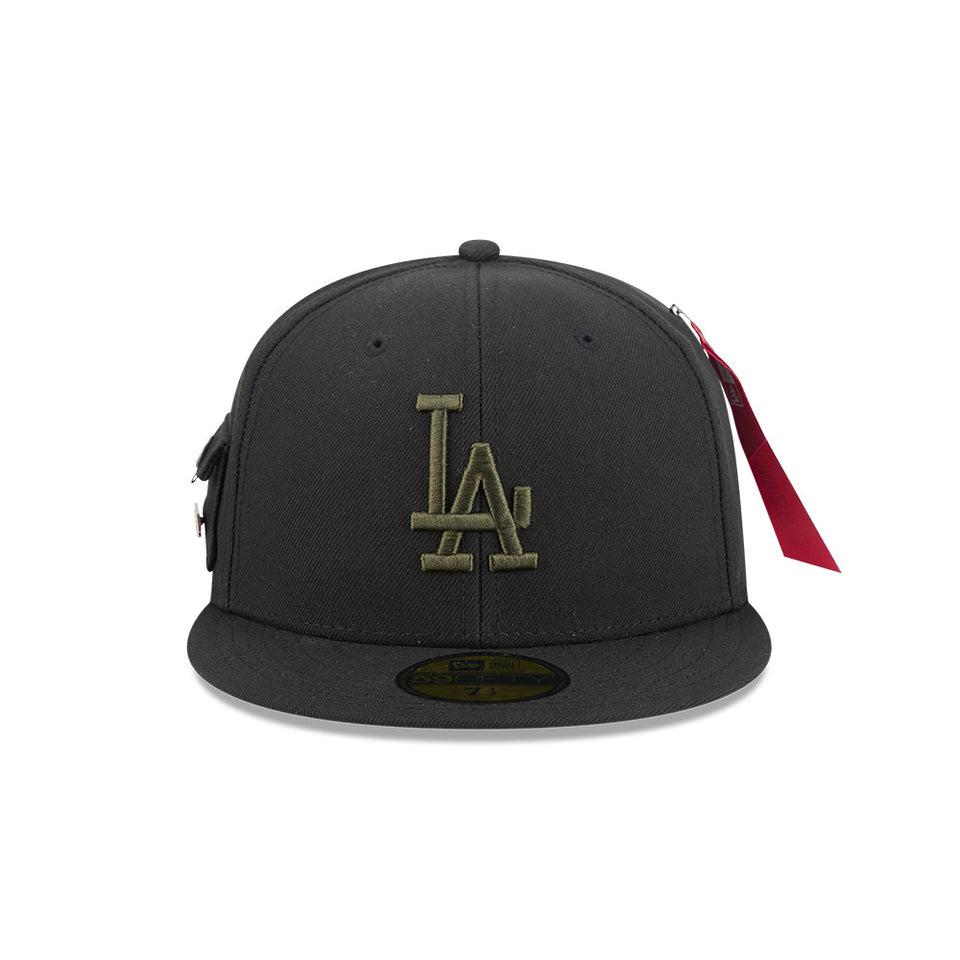 59FIFTY Alpha Industries ロサンゼルス・ドジャース ブラック