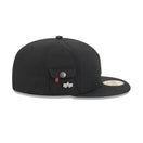 59FIFTY Alpha Industries ロサンゼルス・ドジャース ブラック
