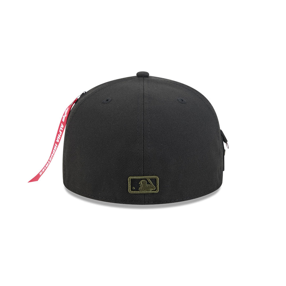 59FIFTY Alpha Industries ロサンゼルス・ドジャース ブラック