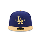 ドジャース59FIFTY 2025年ゴールドキャップ 7 3/8 ドジャース キャップ 帽子 NEW ERA ニューエラ 2025 ゴールド