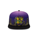 59FIFTY A-Frame Teenage Mutant Ninja Turtles ティーンエイジ・ミュータント・ニンジャ・タートルズ Cityscape パープル