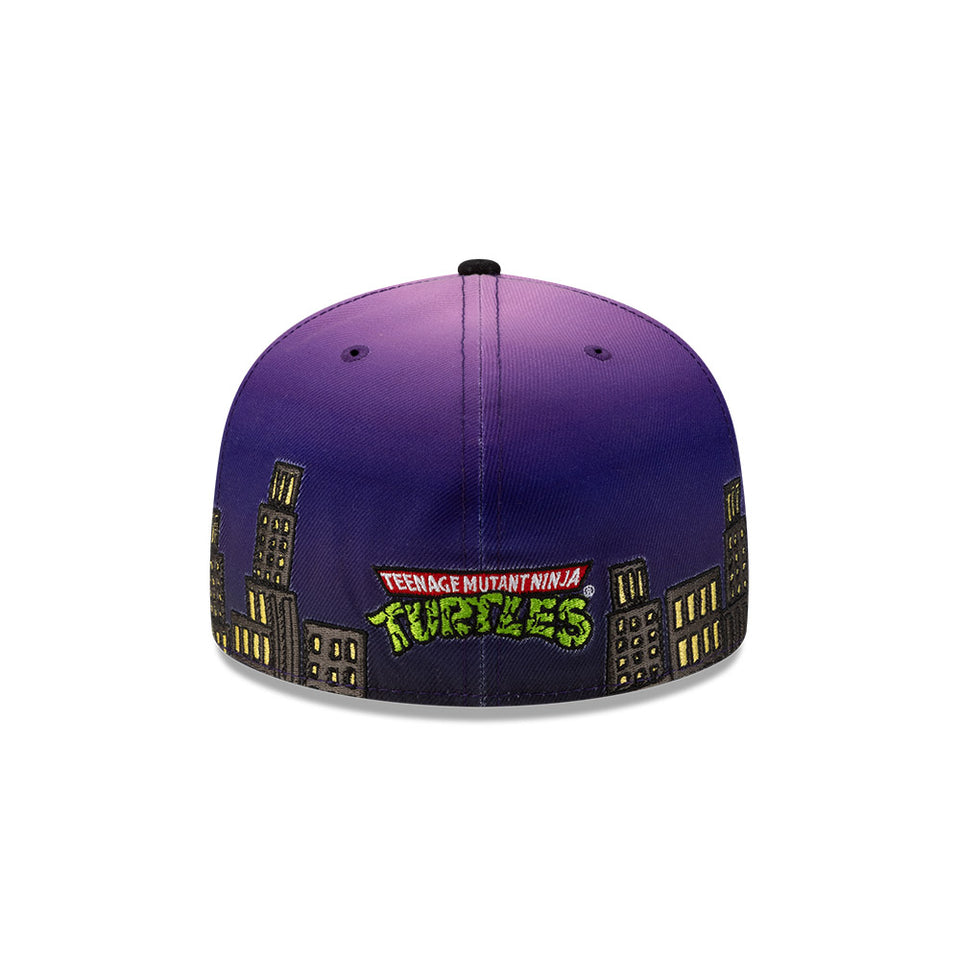 59FIFTY A-Frame Teenage Mutant Ninja Turtles ティーンエイジ・ミュータント・ニンジャ・タートルズ Cityscape パープル