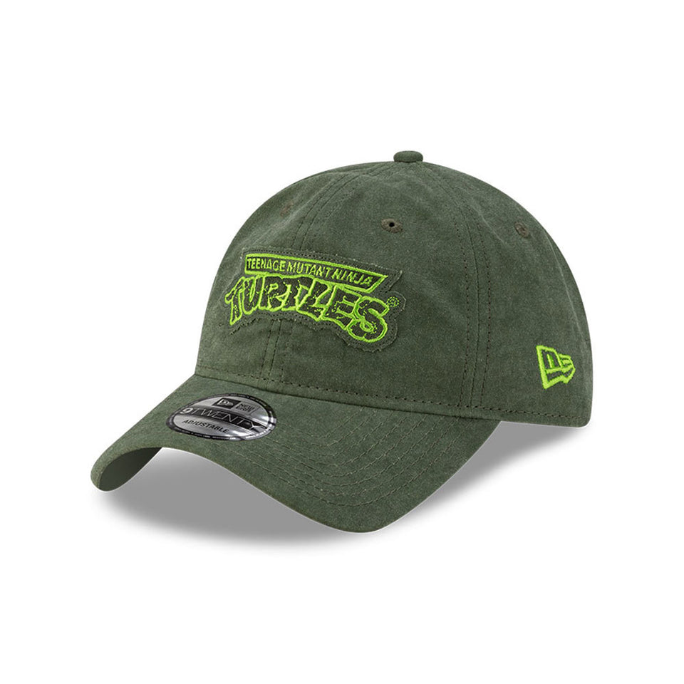 9TWENTY Teenage Mutant Ninja Turtles ティーンエイジ・ミュータント・ニンジャ・タートルズ タイトルロゴ ダークグリーン