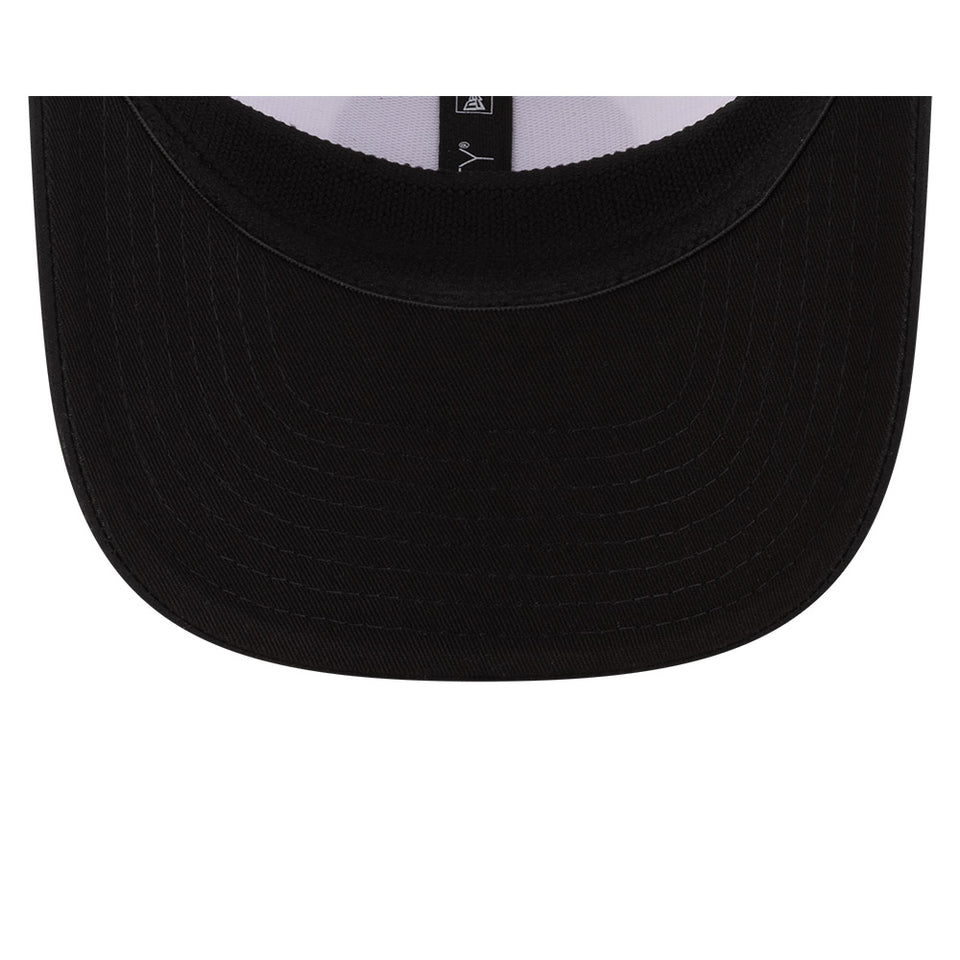 9SEVENTY ストレッチスナップ Paris Saint-Germain Metallic Logo ホワイト ブラックバイザー