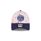 9FORTY Paris Saint-Germain Cherry Blossom ライトネイビーバイザー