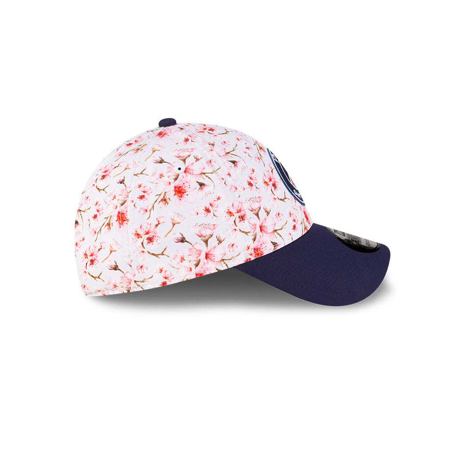 9FORTY Paris Saint-Germain Cherry Blossom ライトネイビーバイザー