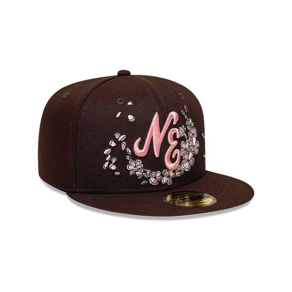 59FIFTY Cherry Blossom クラシックロゴ ブラウン