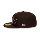 59FIFTY Cherry Blossom クラシックロゴ ブラウン