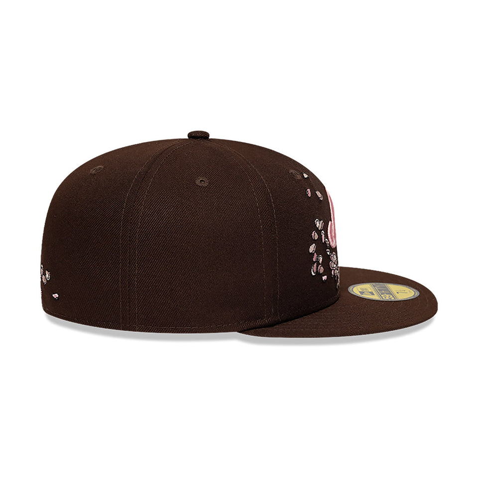 59FIFTY Cherry Blossom クラシックロゴ ブラウン