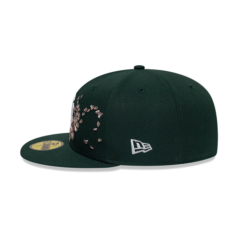 59FIFTY Cherry Blossom ニューヨーク・ヤンキース ダークグリーン