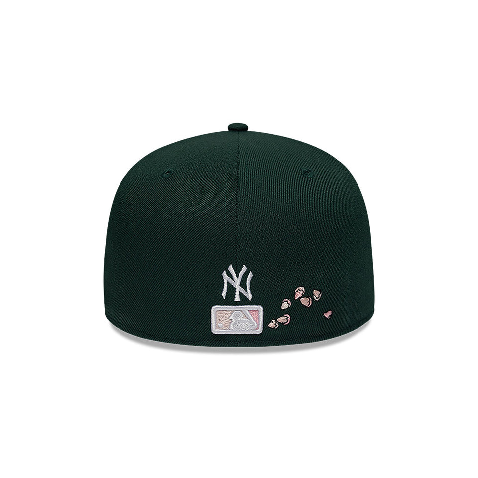 59FIFTY Cherry Blossom ニューヨーク・ヤンキース ダークグリーン