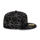 59FIFTY Floral Denim ニューヨーク・ヤンキース ブラックデニム