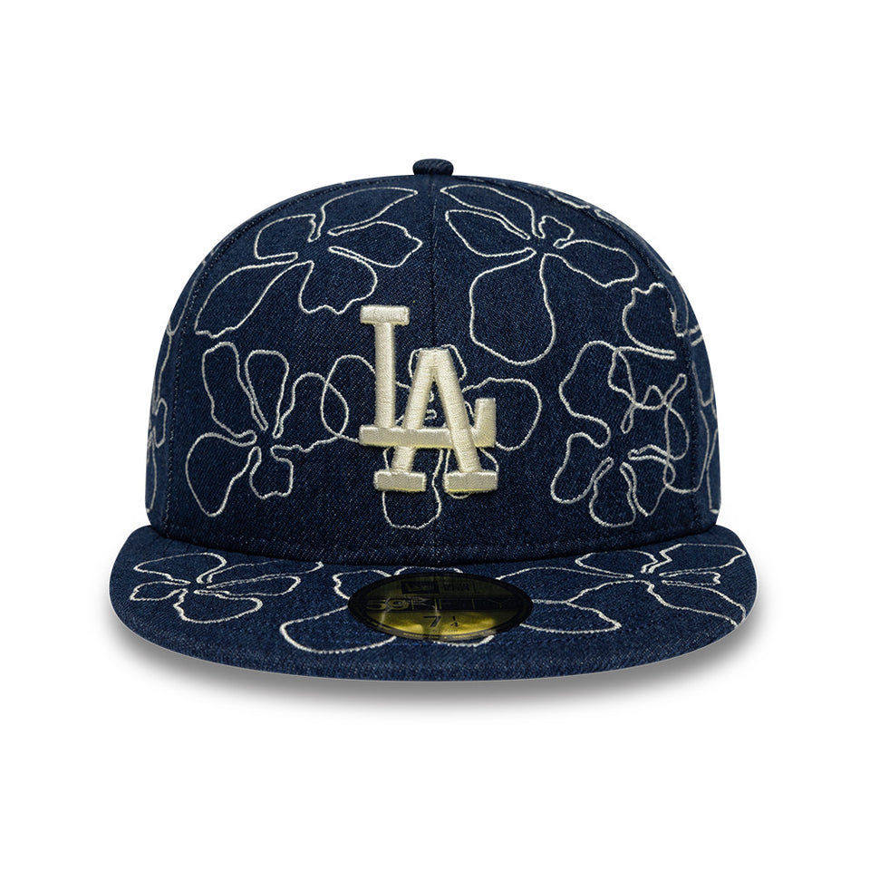 59FIFTY Floral Denim ロサンゼルス・ドジャース デニム