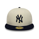 59FIFTY 59FIFTY DAY Memorial Collection ニューヨーク・ヤンキース クロームホワイト ブラックペイズリーバイザー