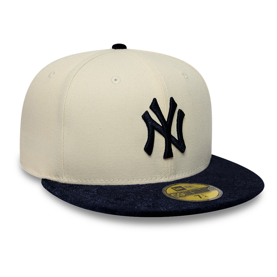 59FIFTY 59FIFTY DAY Memorial Collection ニューヨーク・ヤンキース クロームホワイト ブラックペイズリーバイザー