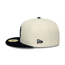 59FIFTY 59FIFTY DAY Memorial Collection ニューヨーク・ヤンキース クロームホワイト ブラックペイズリーバイザー