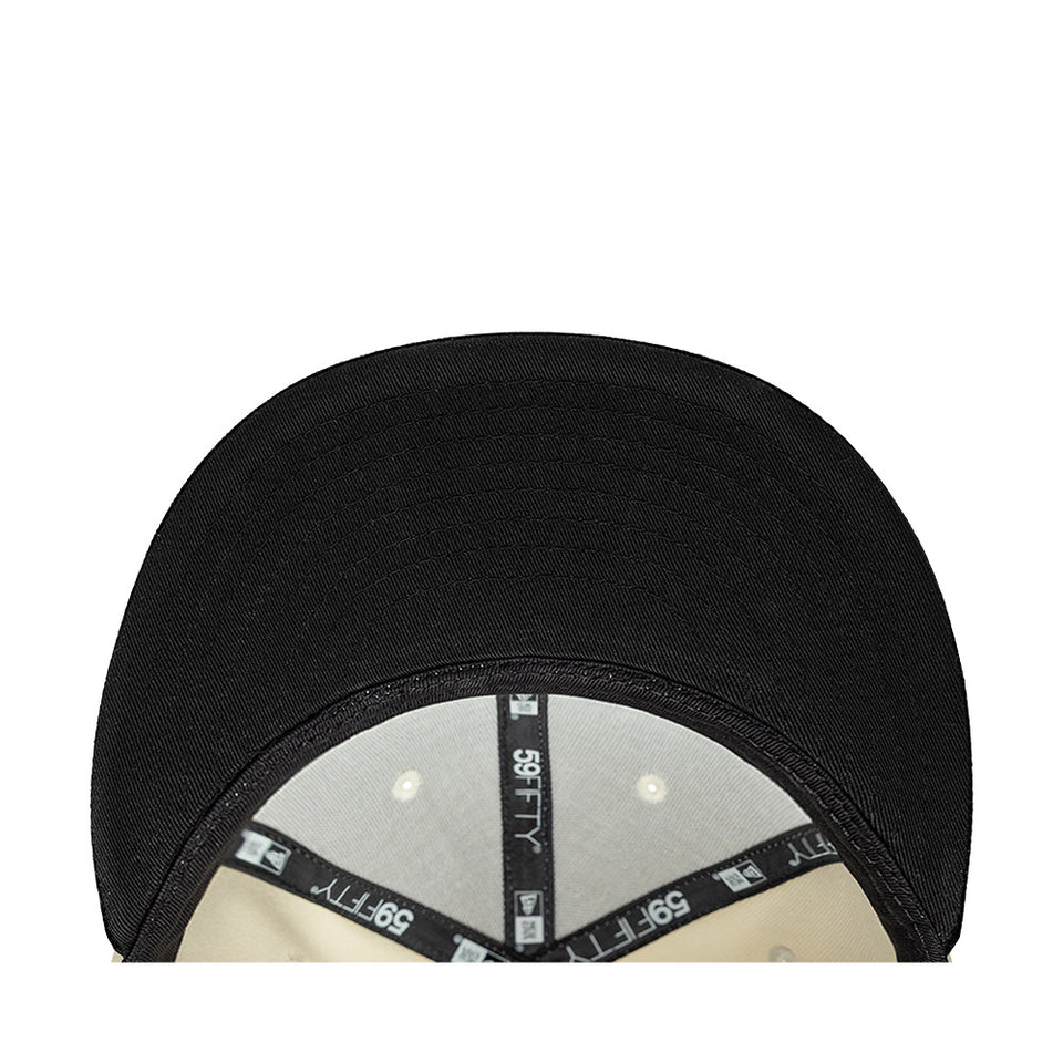 59FIFTY 59FIFTY DAY Memorial Collection クラシックロゴ クロームホワイト ブラックペイズリーバイザー