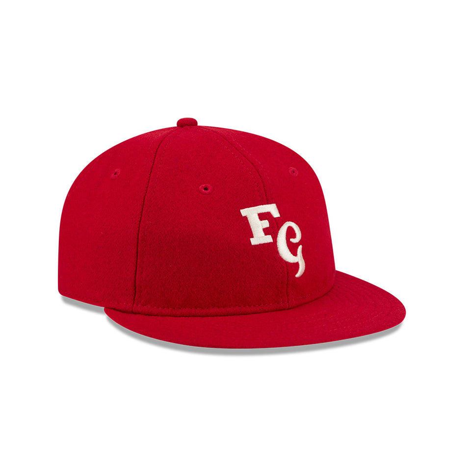 RC 59FIFTY FEAR OF GOD ESSENTIALS FGロゴ シンシナティ・レッズ レッド