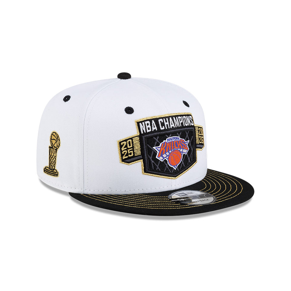 9FIFTY 2026 NBA Champions ニューヨーク・ニックス ホワイト ブラックバイザー