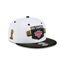 9FIFTY 2026 NBA Champions ニューヨーク・ニックス ホワイト ブラックバイザー