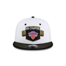 9FIFTY 2026 NBA Champions ニューヨーク・ニックス ホワイト ブラックバイザー