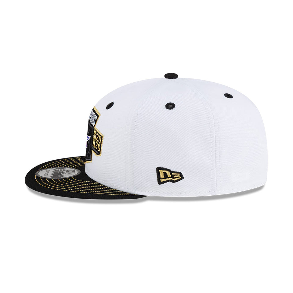 9FIFTY 2026 NBA Champions ニューヨーク・ニックス ホワイト ブラックバイザー