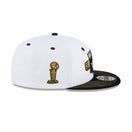 9FIFTY 2026 NBA Champions ニューヨーク・ニックス ホワイト ブラックバイザー