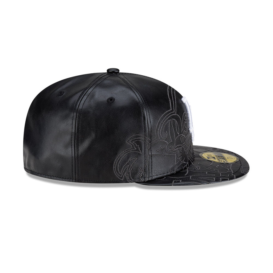 59FIFTY Alpha Industries x ComplexCon ロサンゼルス・ドジャース シンセティックレザー ブラック