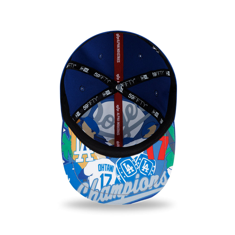 59FIFTY Alpha Industries x ComplexCon ロサンゼルス・ドジャース ライトロイヤル
