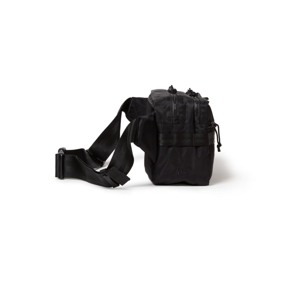 スクエア ウエストバッグ 7L ナイロンツイル ブラック - 14392106 - OSFM | NEW ERA ニューエラ公式オンラインストア