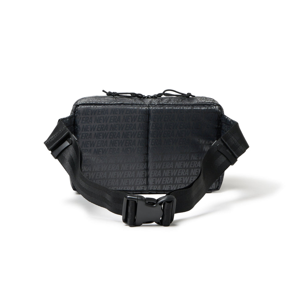 スクエア ウエストバッグ 7L ジャカードロゴ ブラック - 14655337 - OSFM | NEW ERA ニューエラ公式オンラインストア