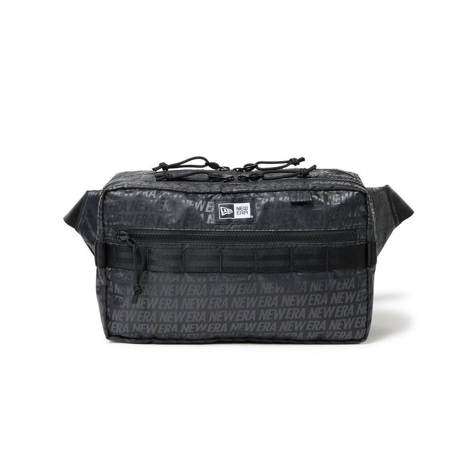 スクエア ウエストバッグ 7L ジャカードロゴ ブラック - 14655337 - OSFM | NEW ERA ニューエラ公式オンラインストア