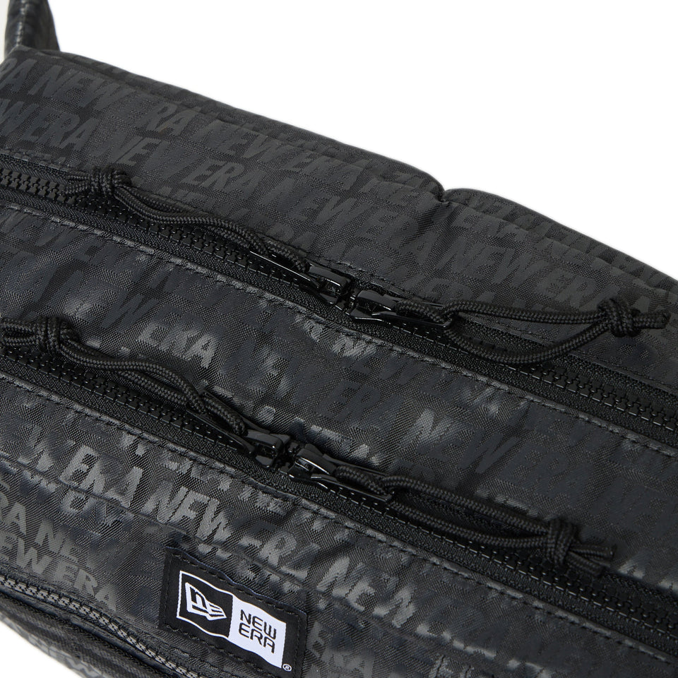 スクエア ウエストバッグ 7L ジャカードロゴ ブラック - 14655337 - OSFM | NEW ERA ニューエラ公式オンラインストア