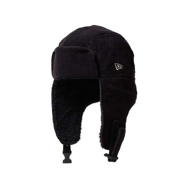 トラッパー 8W Corduroy コーデュロイ Minkfleece ブラック