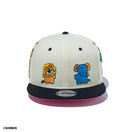 9FIFTY たべっ子どうぶつ オールオーバー クローム ブラックバイザー