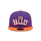 9FIFTY 2024 NBA City Edition フェニックス・サンズ パープル / オレンジ - 14404104 - OSFM | NEW ERA ニューエラ公式オンラインストア