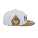 9FIFTY 2024 NBA City Edition シカゴ・ブルズ ホワイト / ベージュ - 14404107 - OSFM | NEW ERA ニューエラ公式オンラインストア