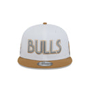 9FIFTY 2024 NBA City Edition シカゴ・ブルズ ホワイト / ベージュ - 14404107 - OSFM | NEW ERA ニューエラ公式オンラインストア