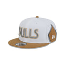 9FIFTY 2024 NBA City Edition シカゴ・ブルズ ホワイト / ベージュ - 14404107 - OSFM | NEW ERA ニューエラ公式オンラインストア