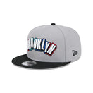 9FIFTY 2024 NBA City Edition ブルックリン・ネッツ グレー / ブラック - 14404108 - OSFM | NEW ERA ニューエラ公式オンラインストア