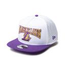 9FIFTY A - Frame NBA 2 - Tone ロサンゼルス・レイカーズ ホワイト トゥルーパープルバイザー - 14388565 - SM | NEW ERA ニューエラ公式オンラインストア