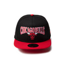 9FIFTY A - Frame NBA 2 - Tone シカゴ・ブルズ ブラック スカーレットバイザー - 14388566 - SM | NEW ERA ニューエラ公式オンラインストア