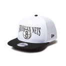 9FIFTY A - Frame NBA 2 - Tone ブルックリン・ネッツ ホワイト ブラックバイザー - 14388567 - SM | NEW ERA ニューエラ公式オンラインストア