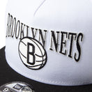 9FIFTY A - Frame NBA 2 - Tone ブルックリン・ネッツ ホワイト ブラックバイザー - 14388567 - SM | NEW ERA ニューエラ公式オンラインストア